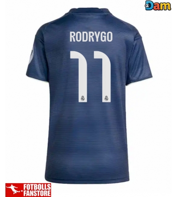 Real Madrid Rodrygo Goes #11 Bortatröja Dam 2025-26 Kortärmad